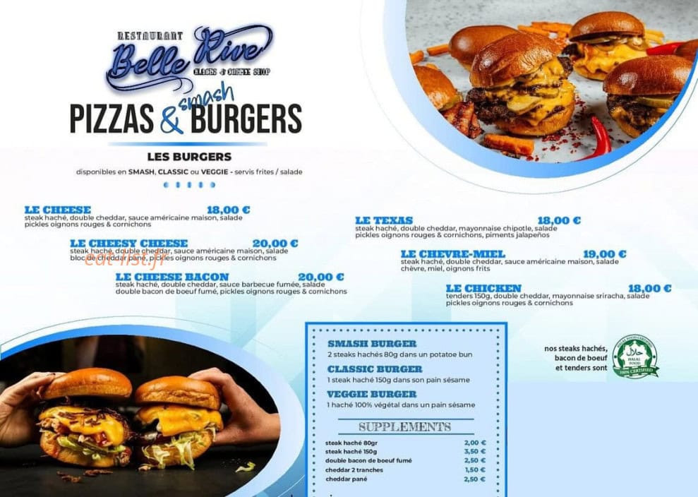 Belle Rive — carte page 1