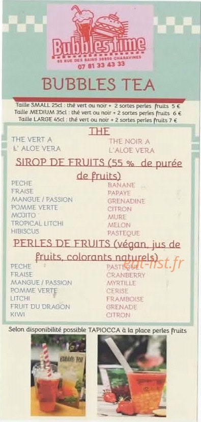 Bubbles Time — carte page 4