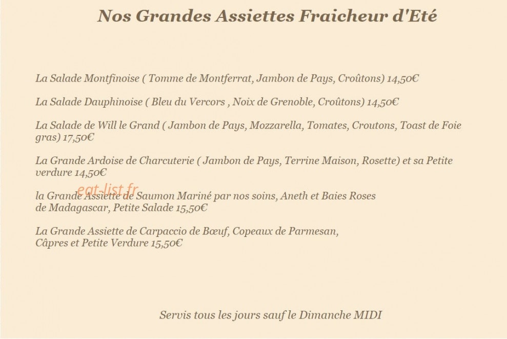 Le Rossli — carte page 10