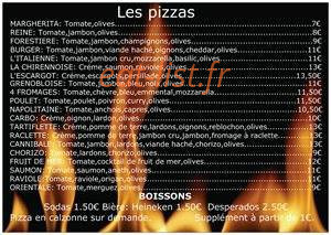 La Chirennoise — carte page 1