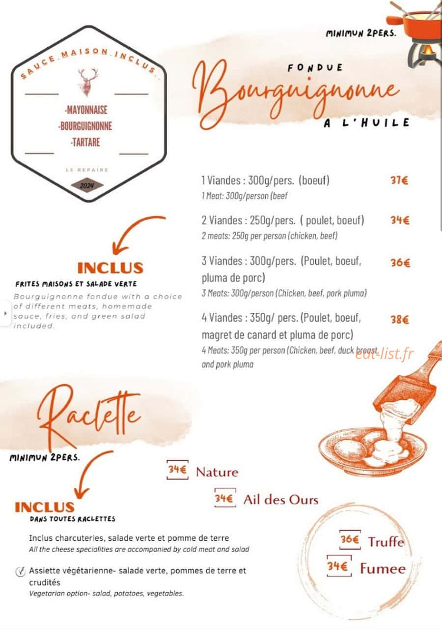 Le repaire — carte page 3