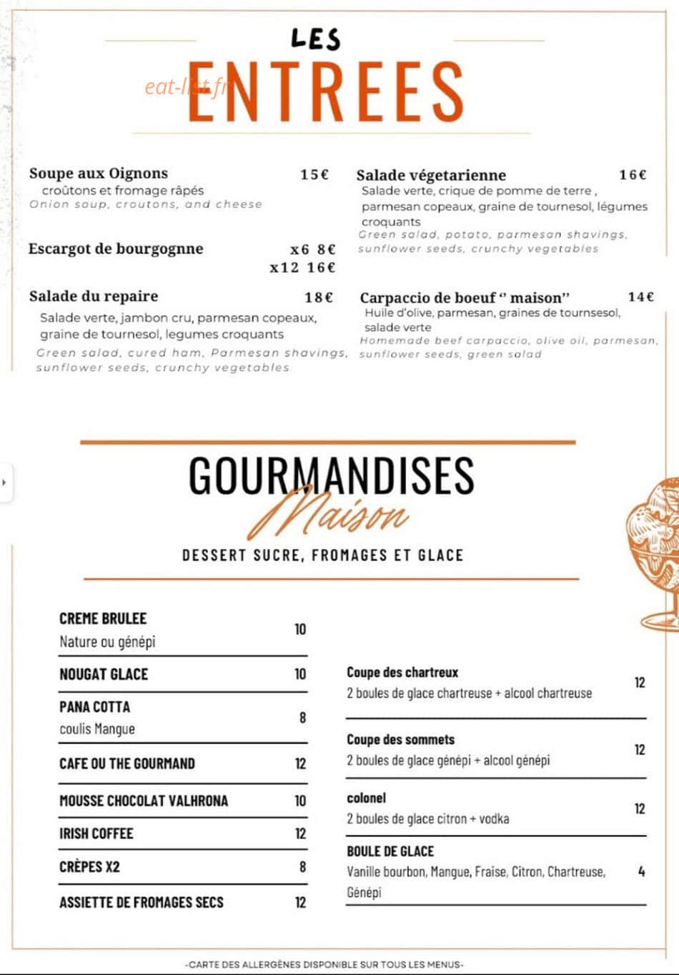 Le repaire — carte page 1