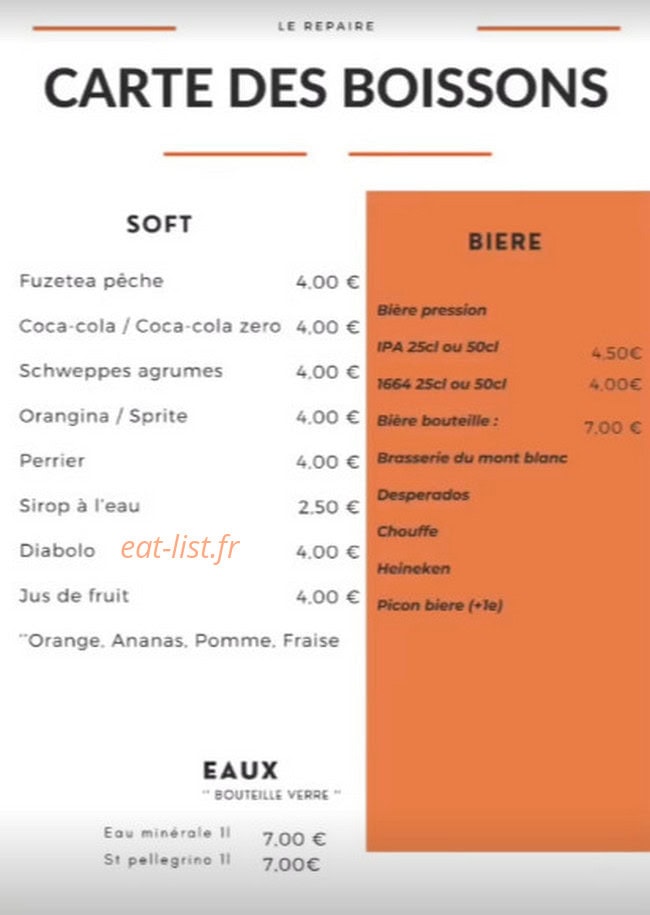 Le repaire — carte page 5