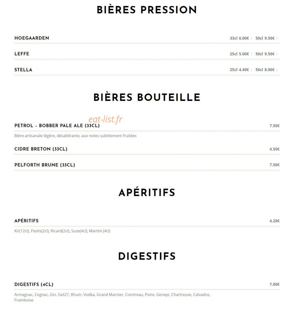 Chalet de la Toura — carte page 6