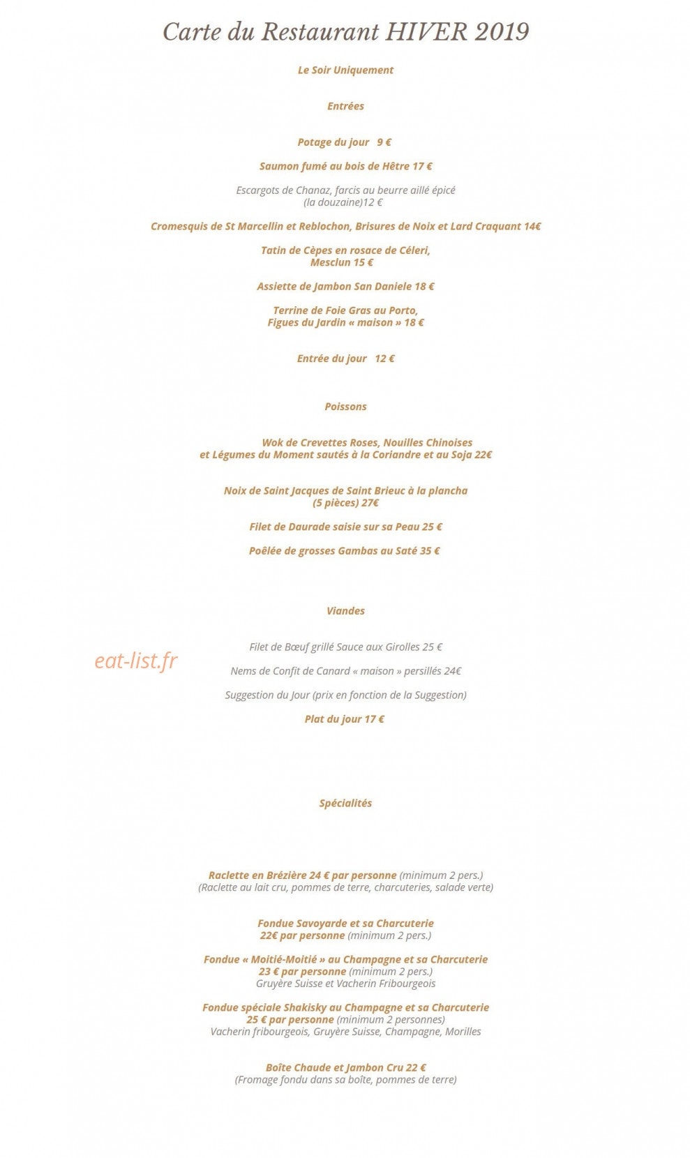 Le Shakisky — carte page 2