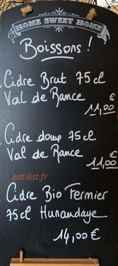La Crêperie — carte page 2