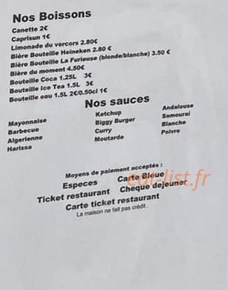 Snack l'Igloo — carte page 5