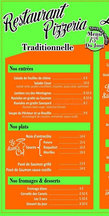 Le Saint-Chef — carte page 1