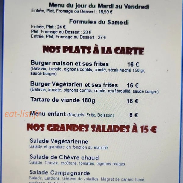 Le Salagnard — carte page 1