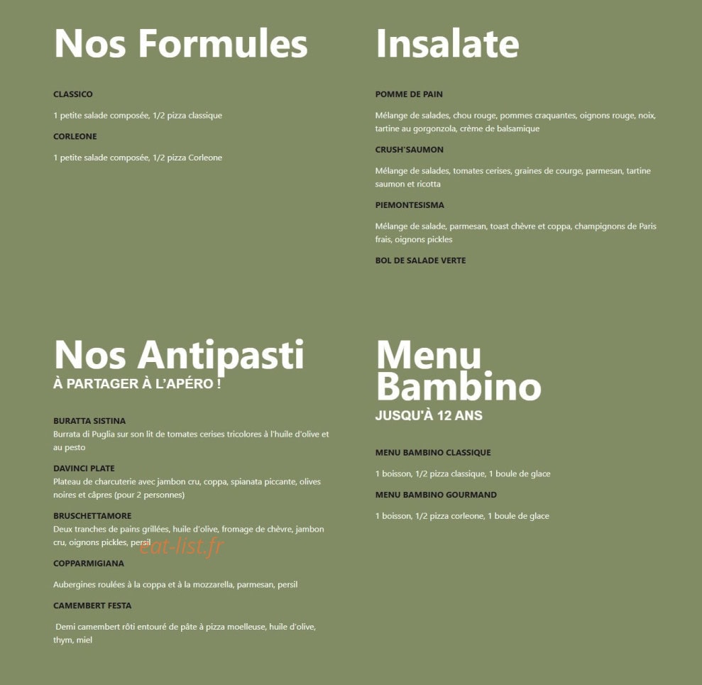 Corleone — carte page 2