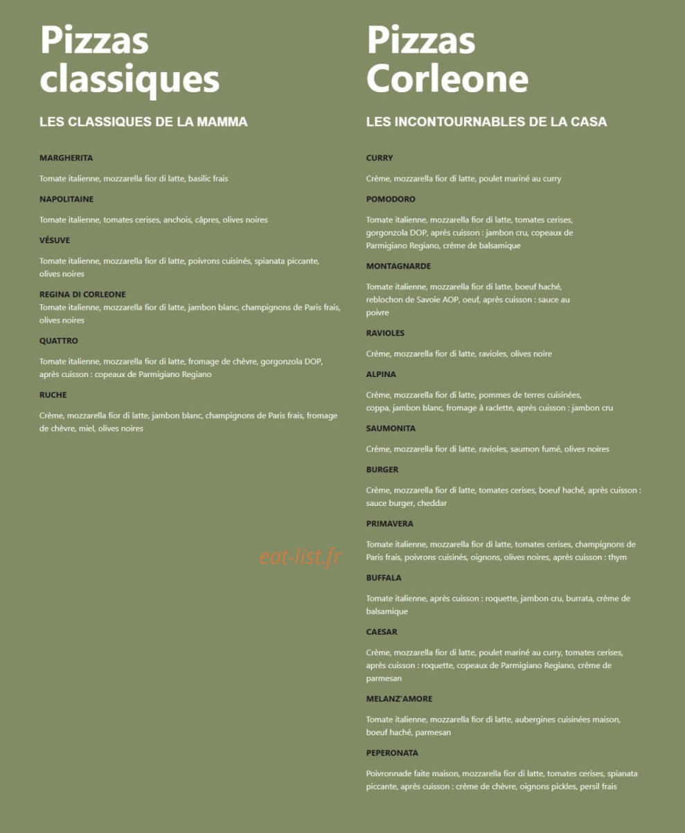 Corleone — carte page 1