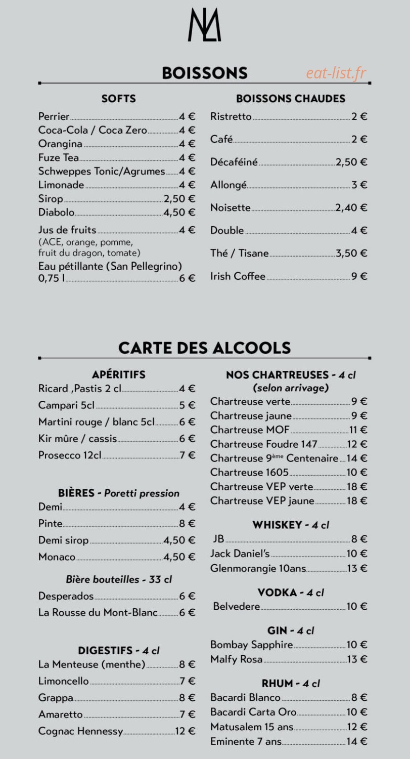 La Mandoline — carte page 5