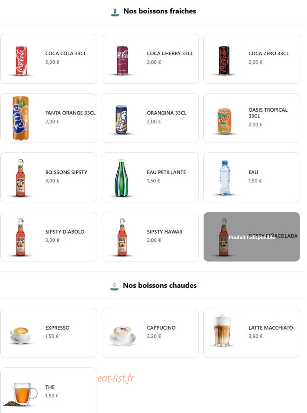 Lb supreme — carte page 4