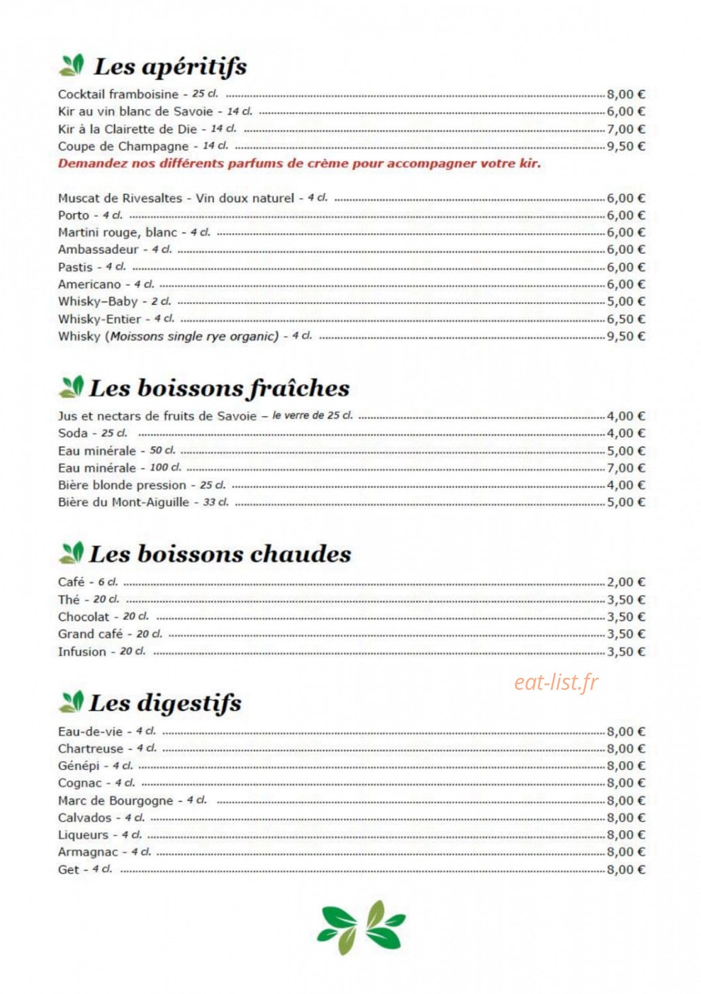 Au Gai Soleil Du Mont-aiguille — carte page 12