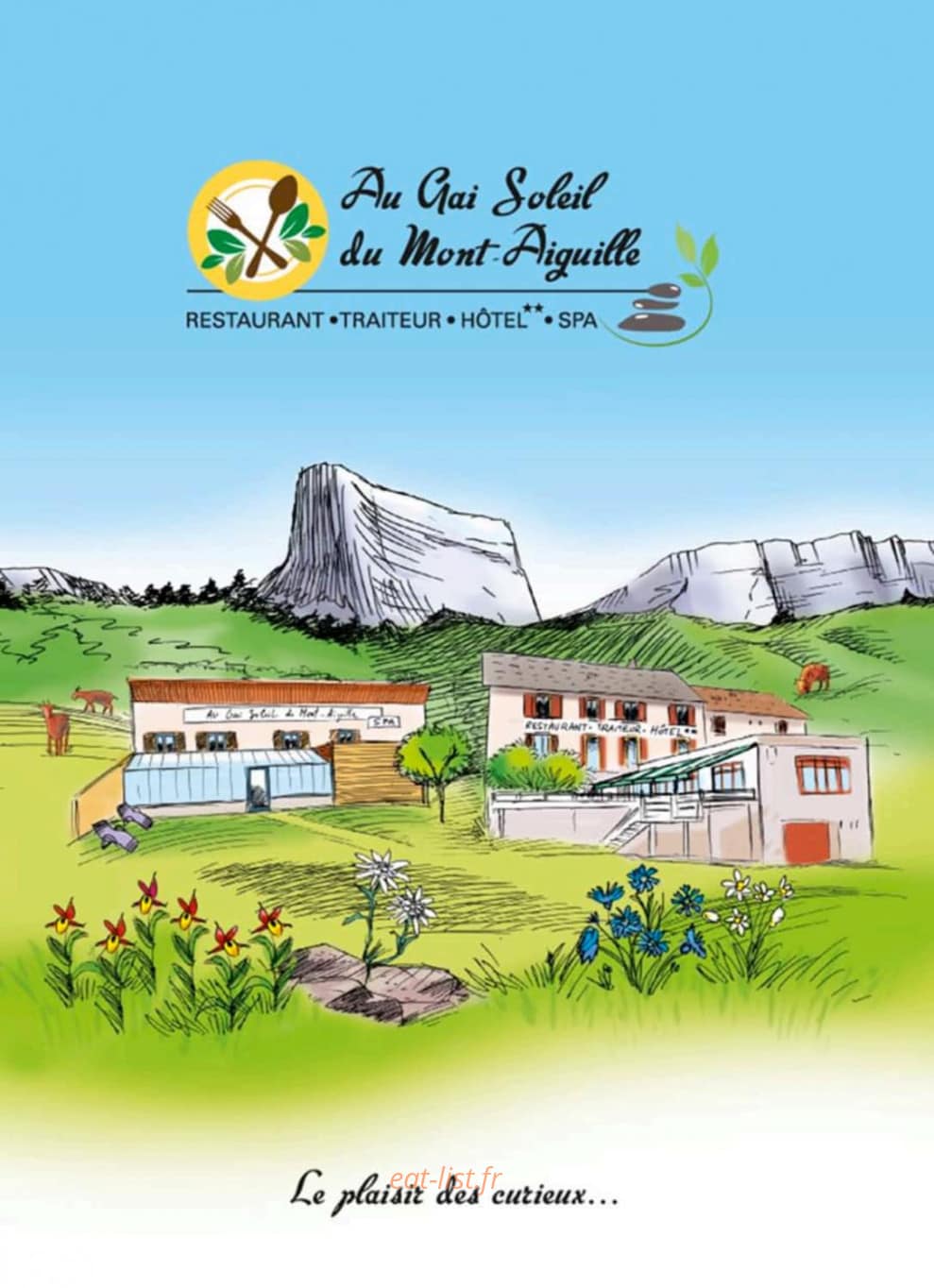 Au Gai Soleil Du Mont-aiguille — carte page 6