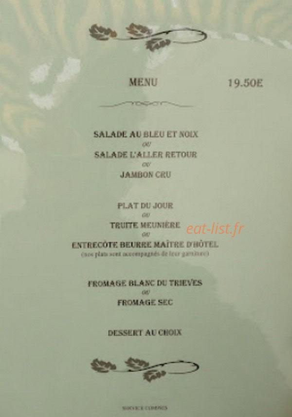 L'Aller Retour — carte page 2