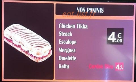 BBS snack — carte page 8