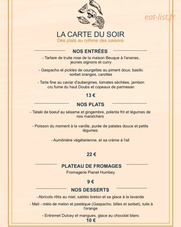 L'Hibiscus — carte page 2