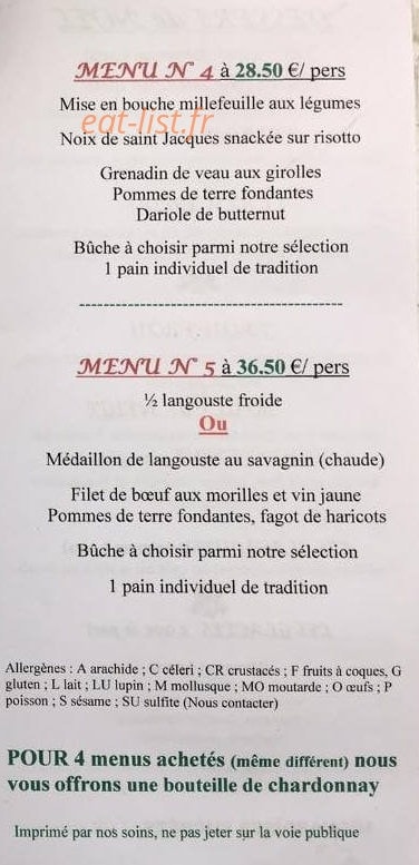 La Menthe Sauvage — carte page 4