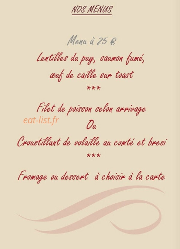 Le Grain de Sel — carte page 6