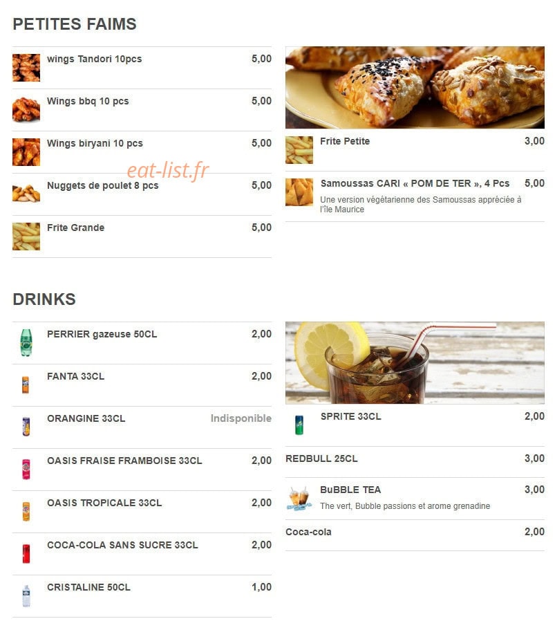 Or'spezia — carte page 3