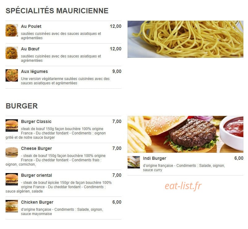 Or'spezia — carte page 2
