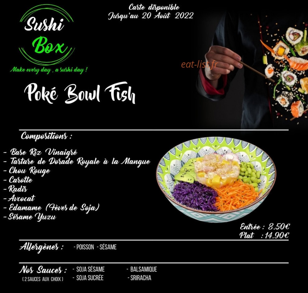 Sushi Box — carte page 4