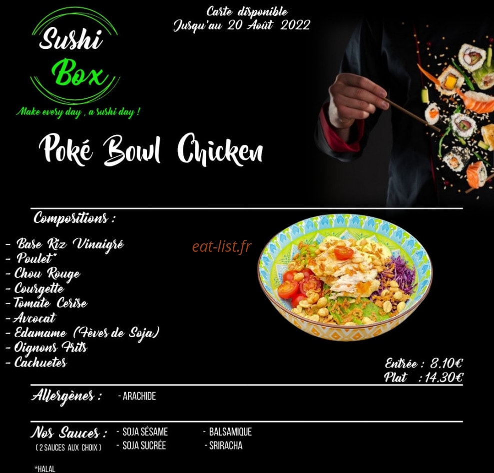 Sushi Box — carte page 5