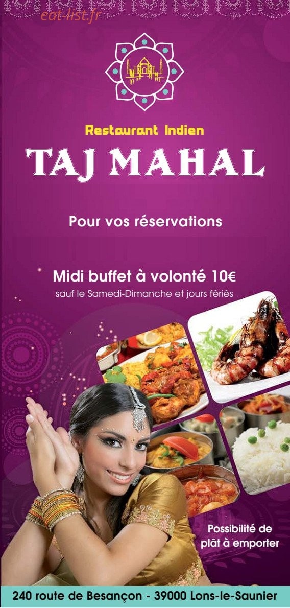 Taj Mahal — carte page 1