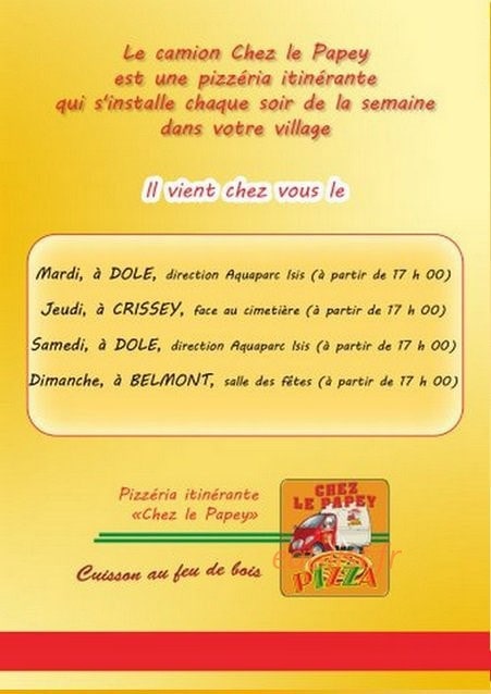 Pizza papey — carte page 4
