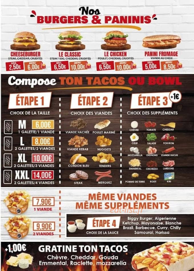Cem Food — carte page 2