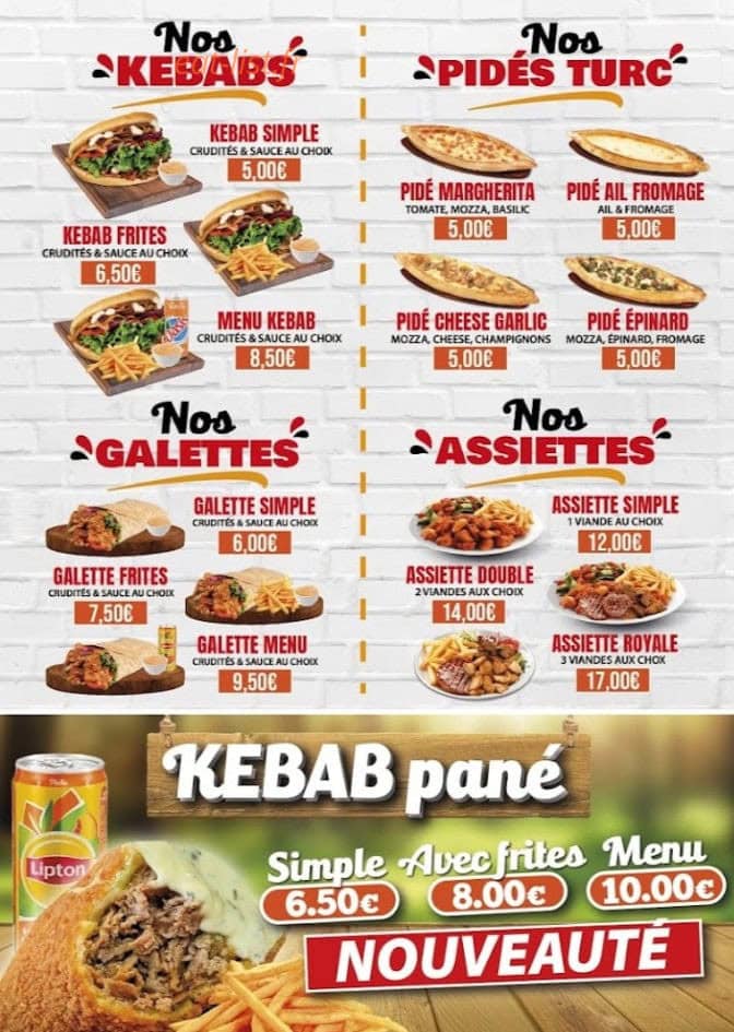 Cem Food — carte page 3
