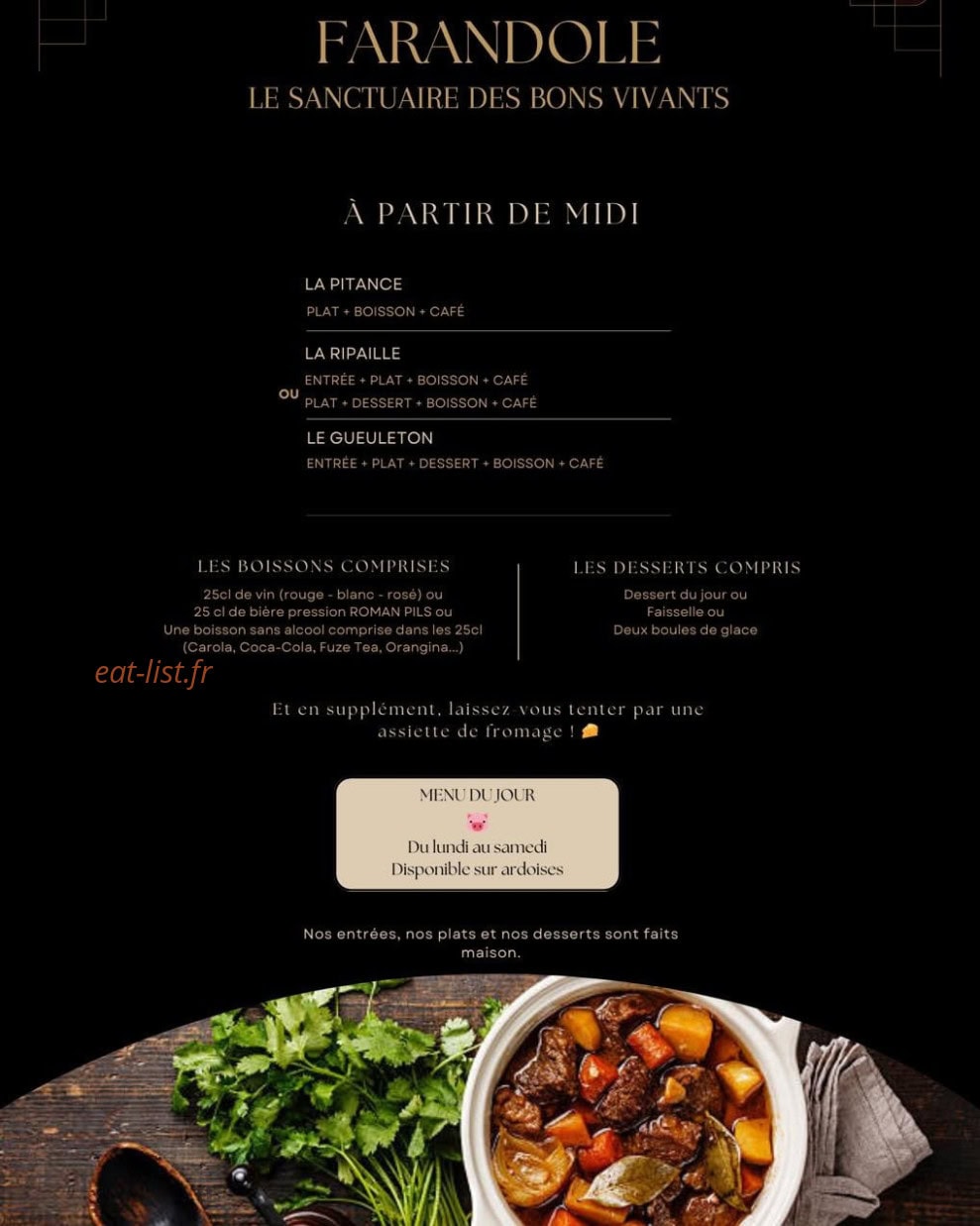 Farandole — carte page 1