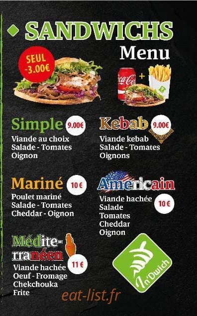 In Dwich — carte page 3