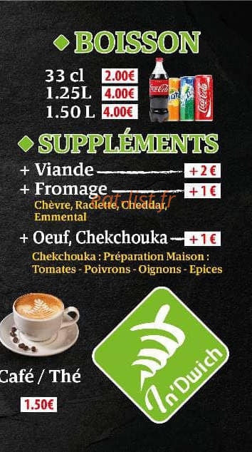 In Dwich — carte page 9