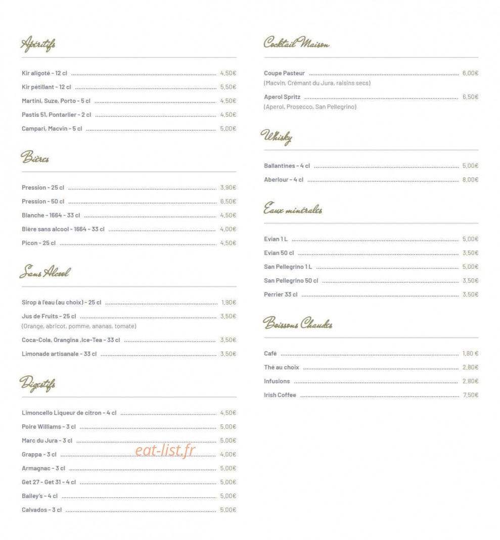 La Petite Venise — carte page 6