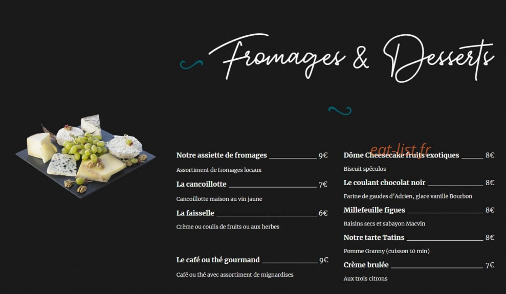 Le Local — carte page 3