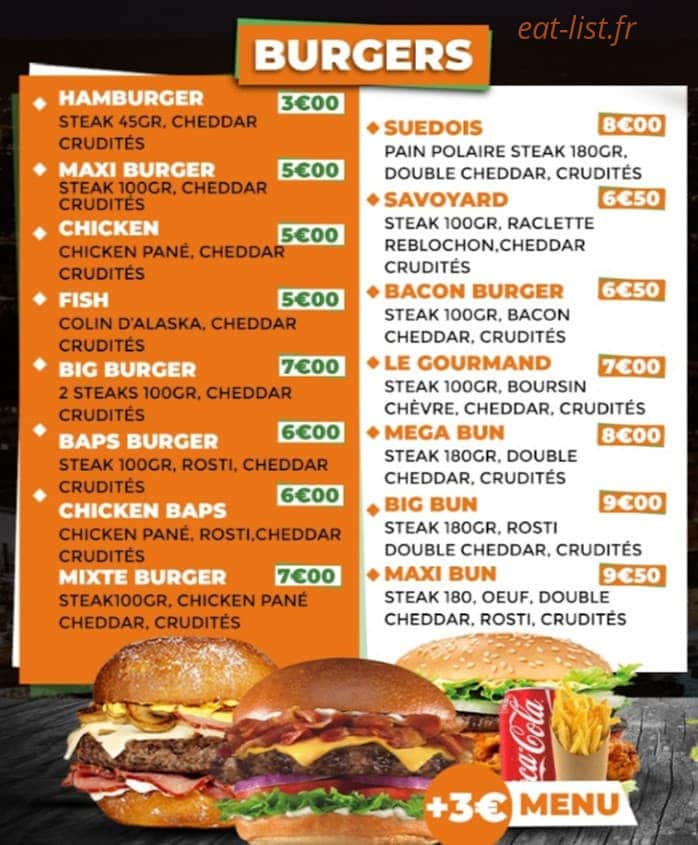 Obest Meal — carte page 3