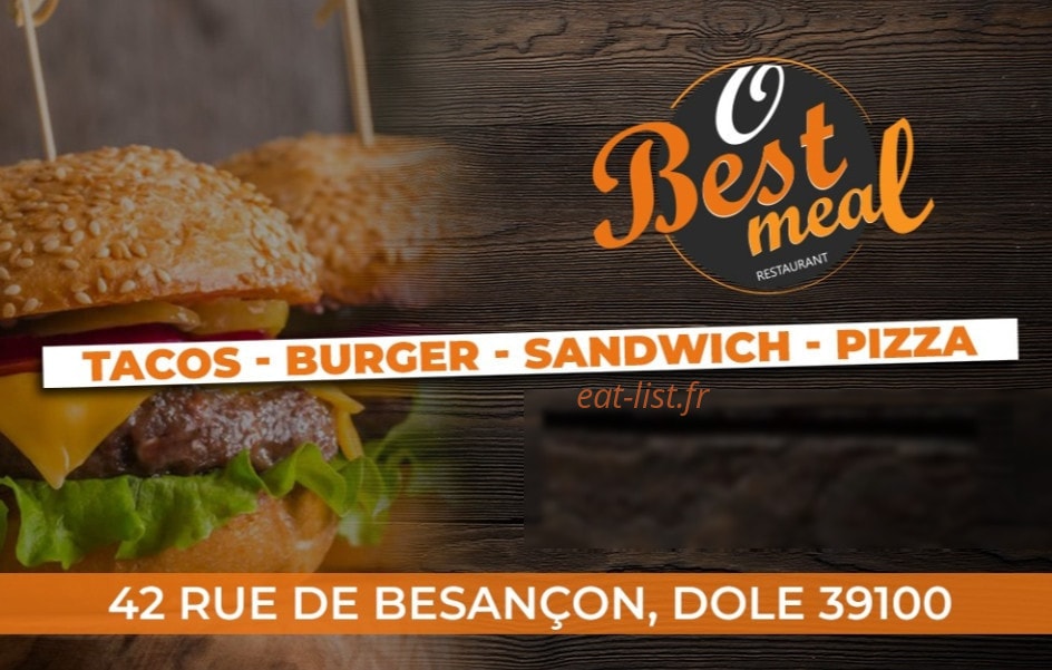 Obest Meal — carte page 1