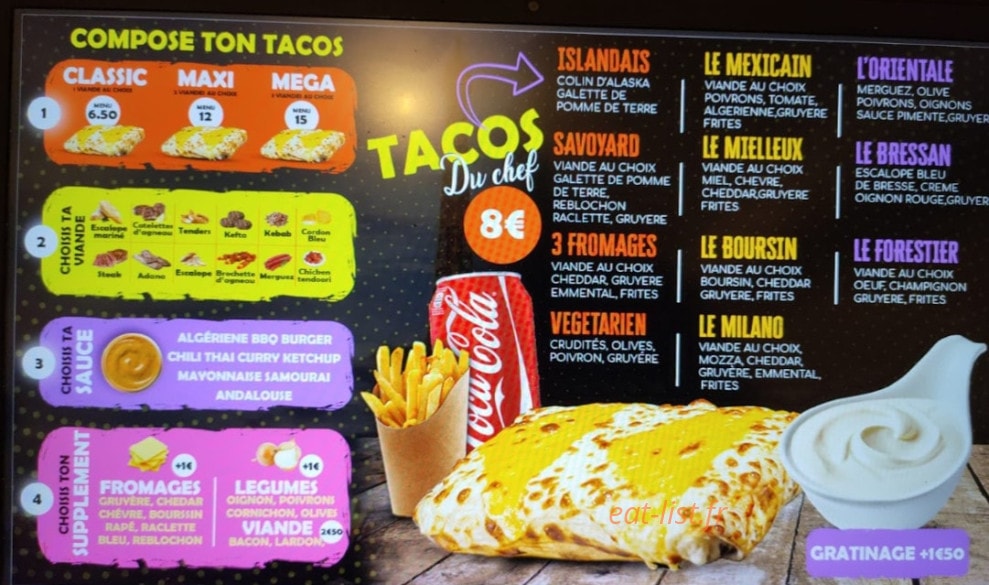 Obest Meal — carte page 2