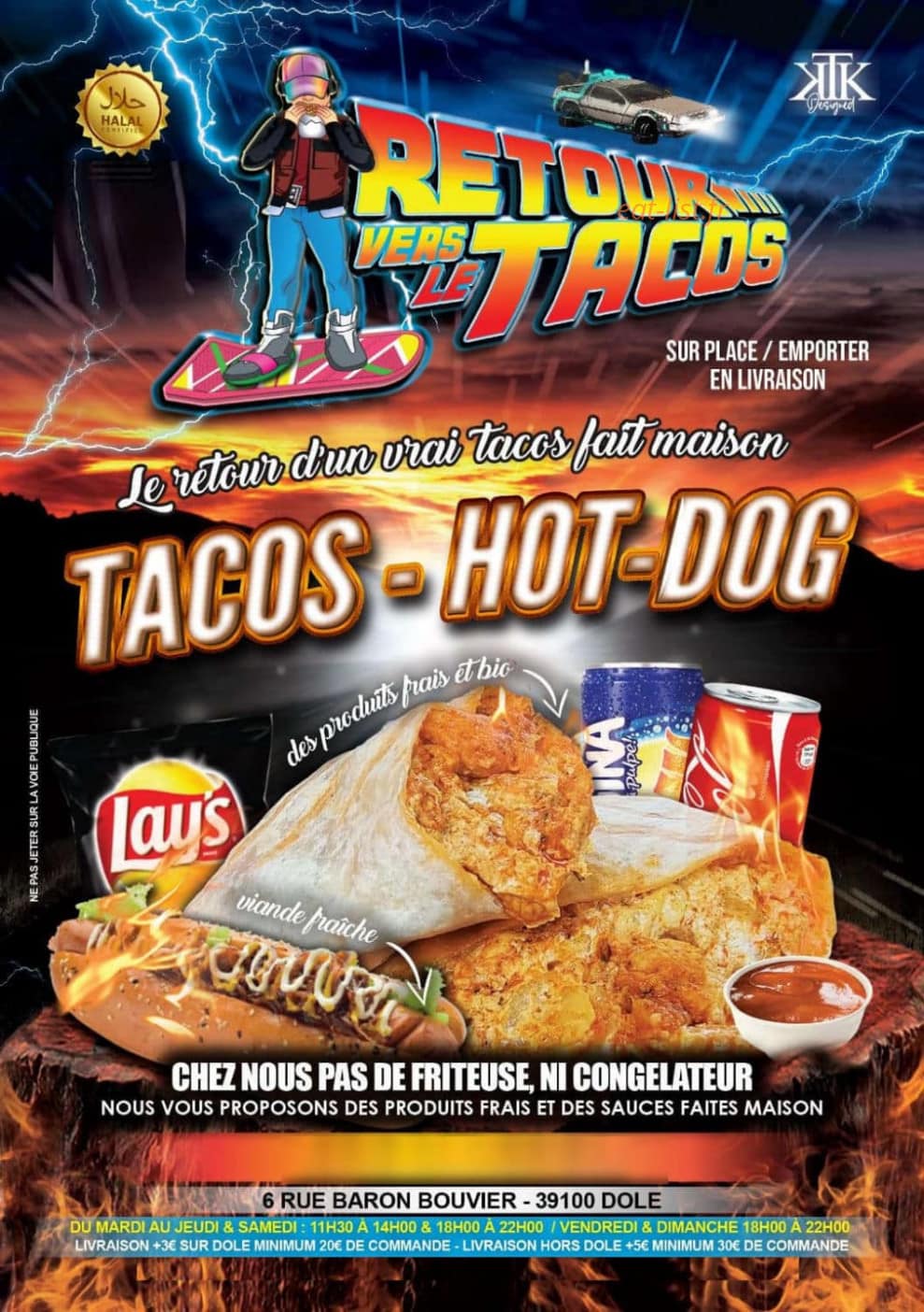 Retour vers le tacos — carte page 1