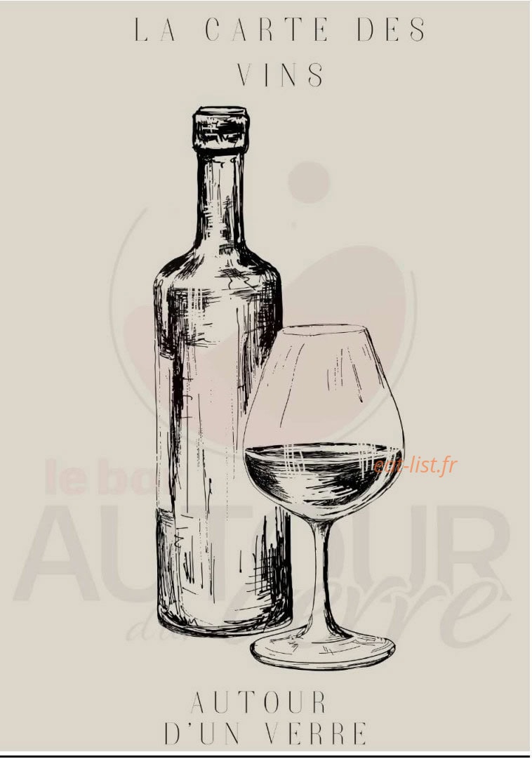 Autour d'un verre — carte page 5