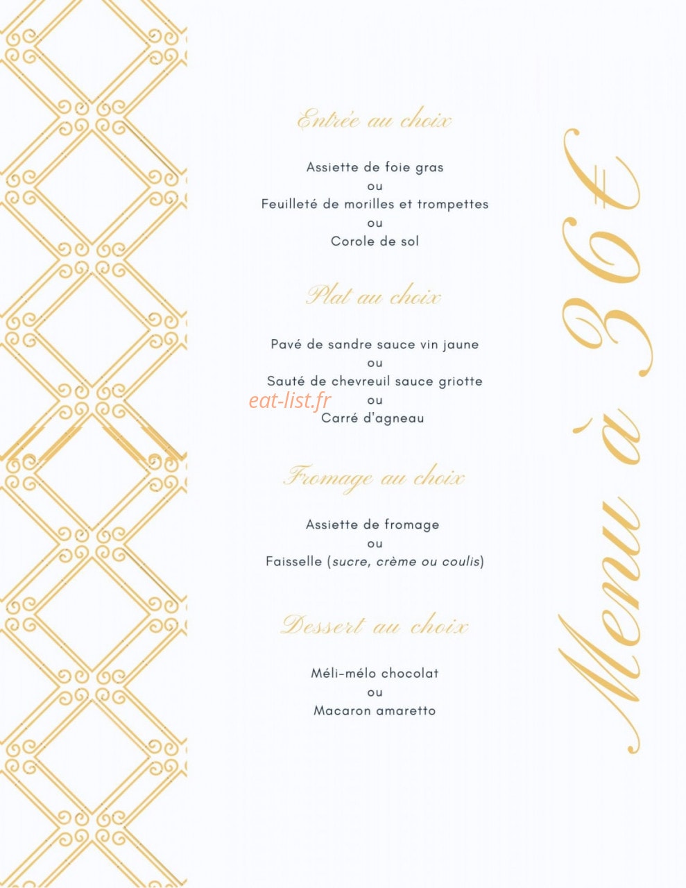 Auberge de la Gouillette — carte page 6