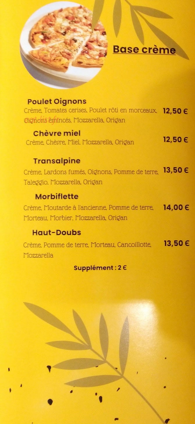 Bistrot Le PasSage — carte page 4