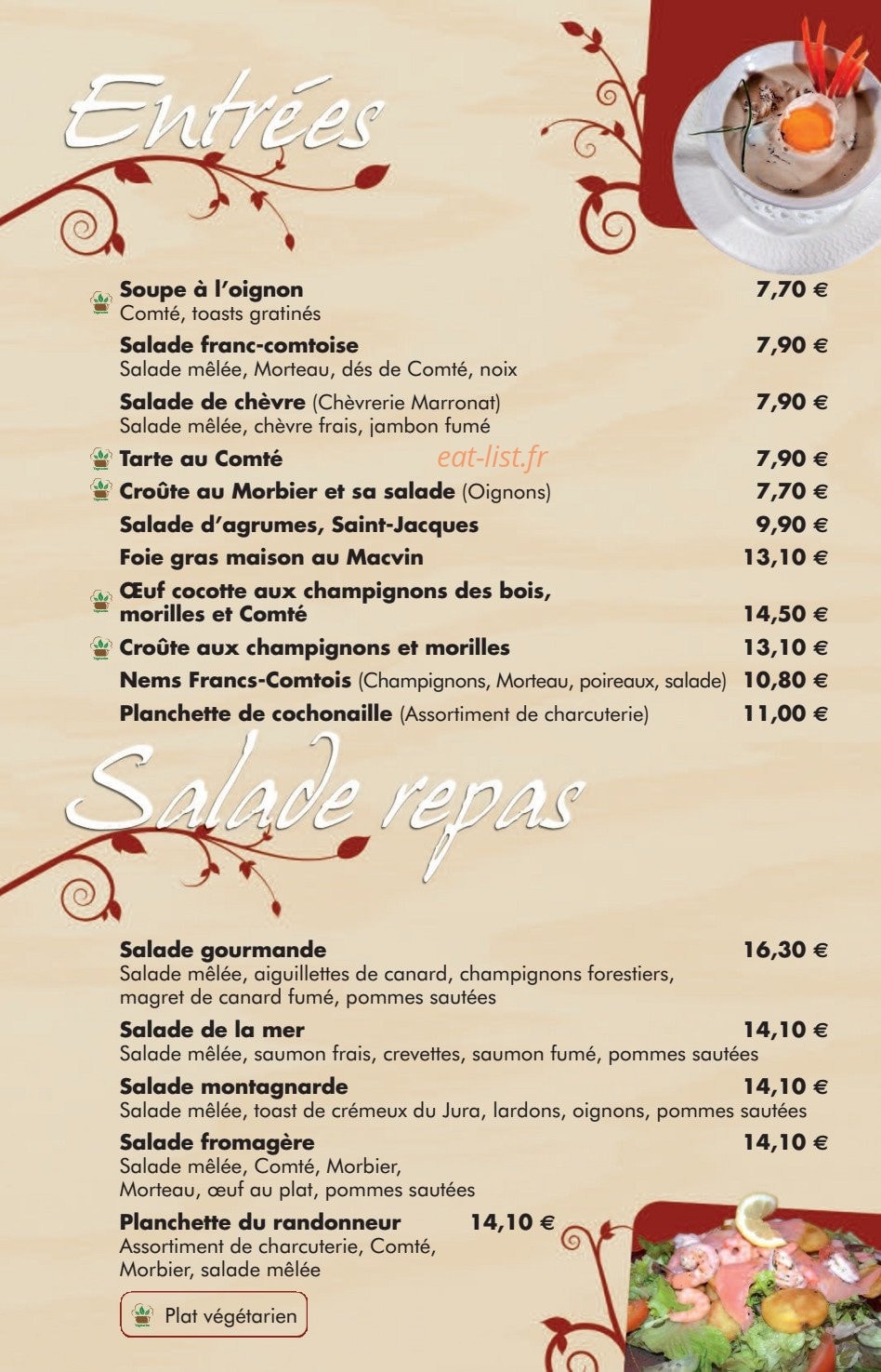 La Poêlée — carte page 8