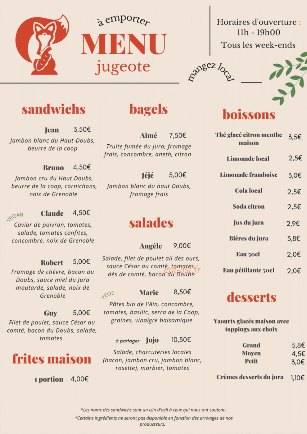 Jugeote — carte page 1