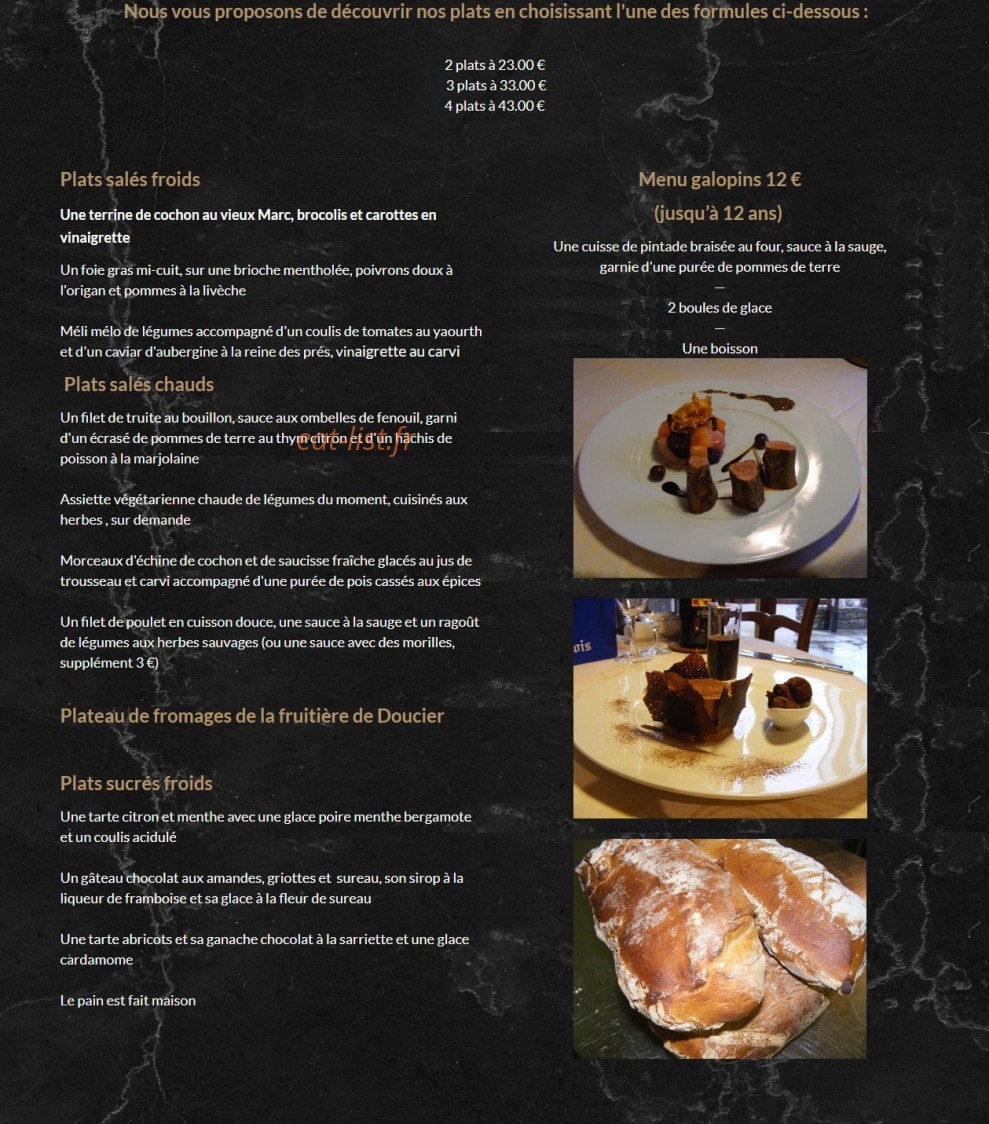Le Comtois — carte page 1
