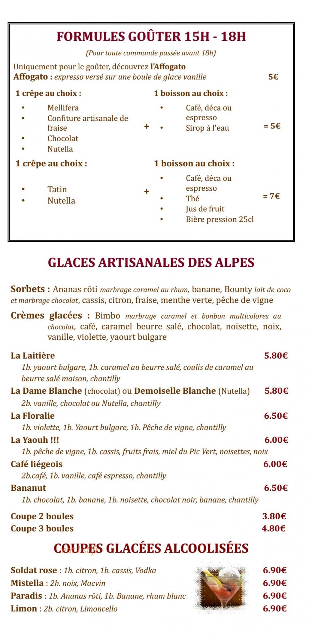 Le Pic vert — carte page 15