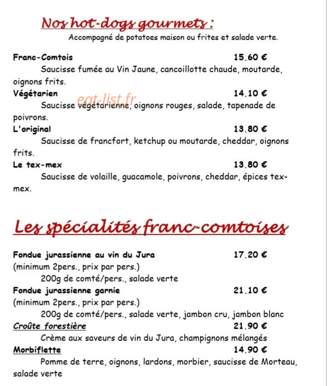 Au Narlay — carte page 3