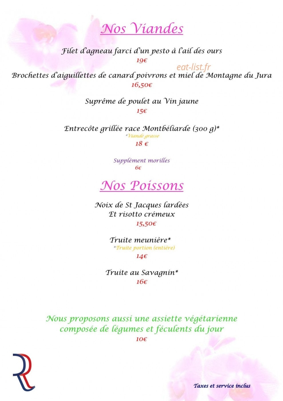 Hôtel de L'ain — carte page 3